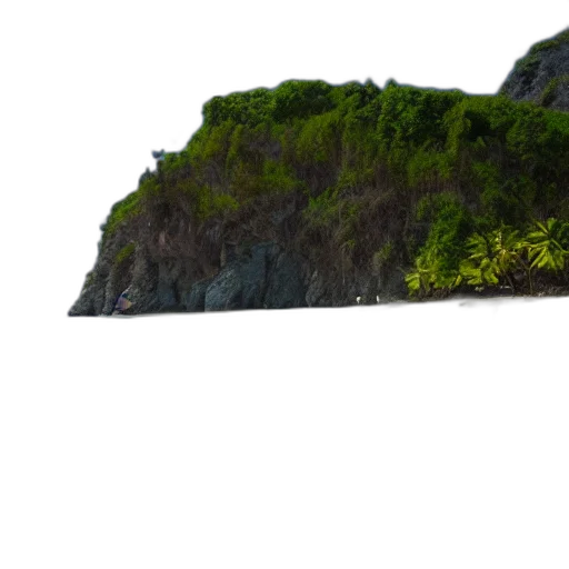 tree, crown, hair, staff, 3d render, photorealistic, concept art, underwater transparent PNG cut-out