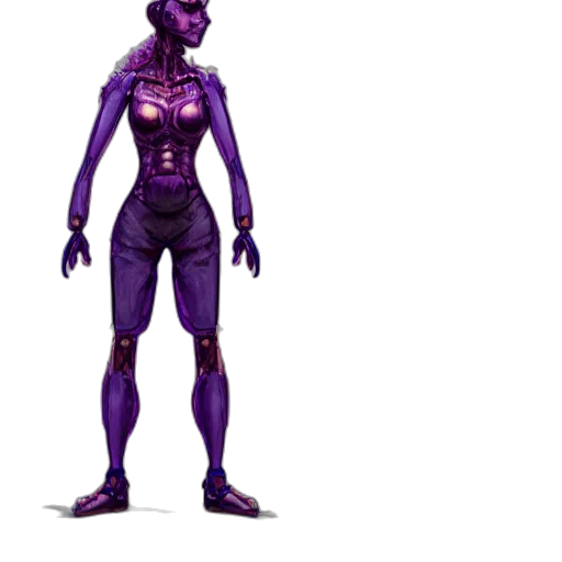 creature, robot, staff, concept art transparent PNG cut-out
