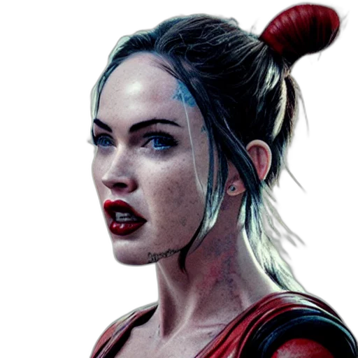face, staff, concept art, photorealistic transparent PNG cut-out