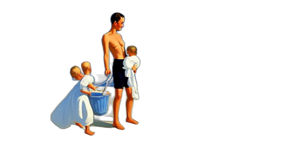 oil painting, concept art, photorealistic, beach transparent PNG cut-out