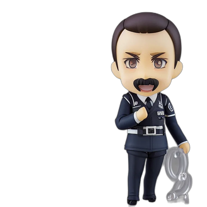 cartoon, anime, nendoroid, adolf transparent PNG cut-out