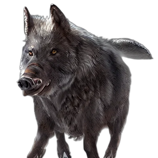 animal, creature, dragon, staff, concept art, photorealistic, fantasy art, 3d render transparent PNG cut-out