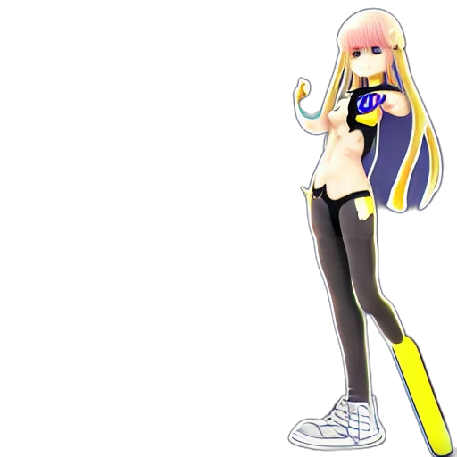 staff, weapon, sword, jacket, 3d render, anime, cartoon, concept art transparent PNG cut-out