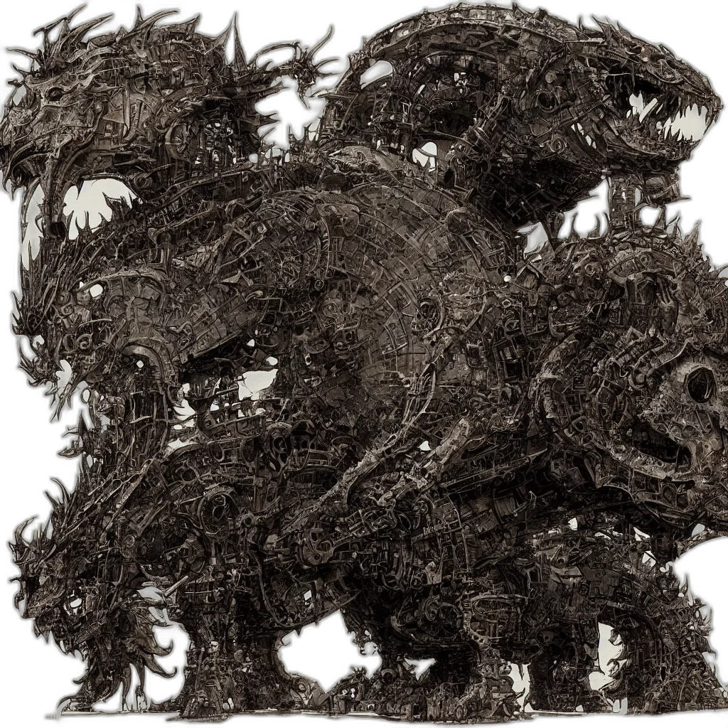 hair, dragon, mask, animal transparent PNG cut-out