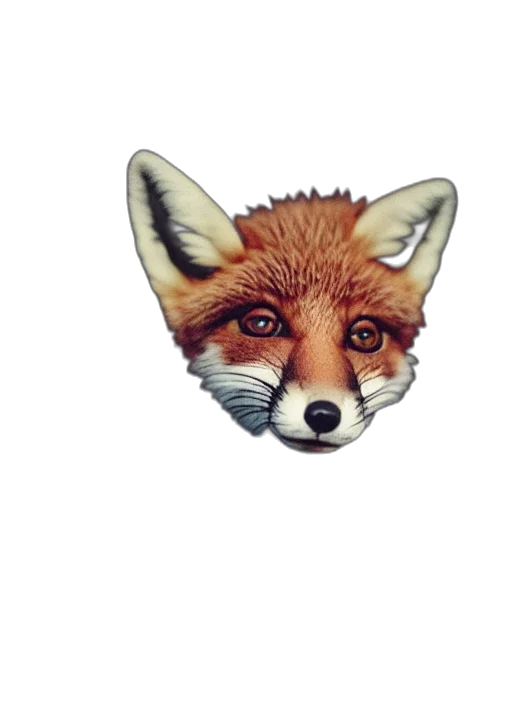 animal, face, mask, creature, pixel art, 3d render, photorealistic, watercolor transparent PNG cut-out