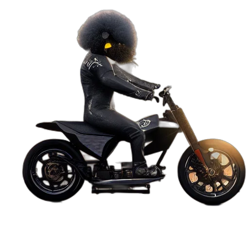 robot, animal, concept art, 3d render transparent PNG cut-out