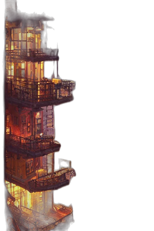 building, furniture, robot, weapon transparent PNG cut-out
