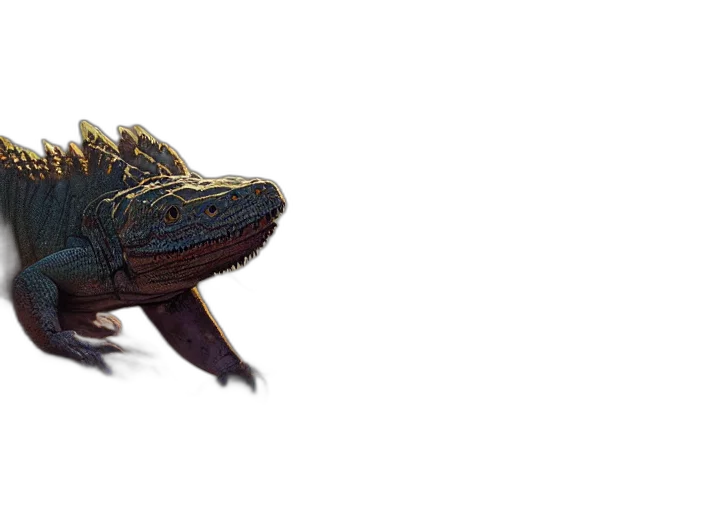 dragon, creature, animal, hat, 3d render, photorealistic, concept art, fantasy art transparent PNG cut-out