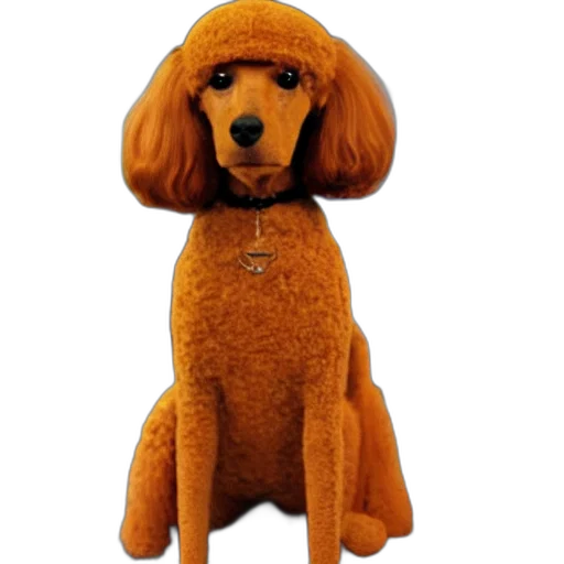 animal, hat, staff, creature, 3d render, scoobydoo, poodle, style transparent PNG cut-out