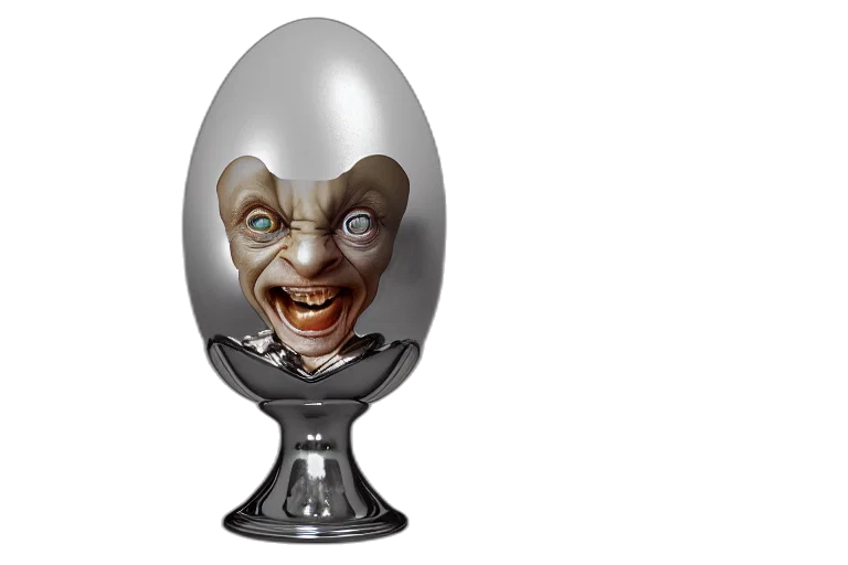 mask, face, robot, creature transparent PNG cut-out
