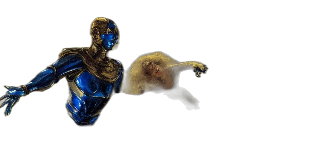 robot, jewelry, mask, 3d render, concept art, photorealistic, fantasy art, outer space transparent PNG cut-out