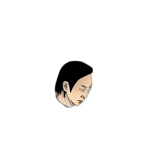 hair, face, staff, jewelry transparent PNG cut-out