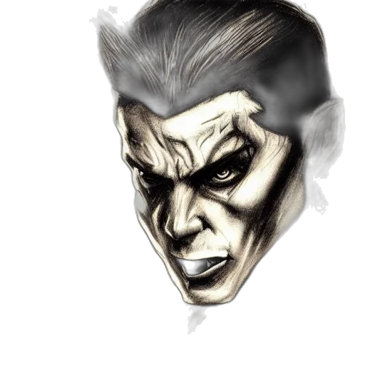 mask, face, comic book art, concept art transparent PNG cut-out