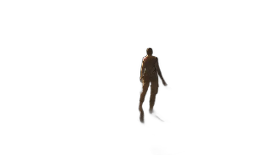 staff, robot, creature, jacket transparent PNG cut-out