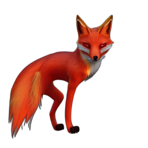 animal, creature, staff, weapon, 3d render, concept art, pixel art, fantasy art transparent PNG cut-out