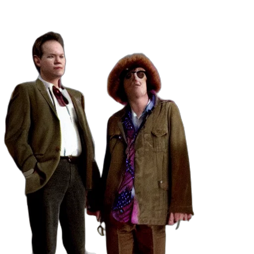 jacket, barney, dinosaur, twin transparent PNG cut-out