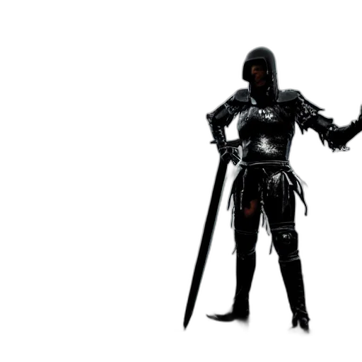 sword, weapon, robot, staff transparent PNG cut-out