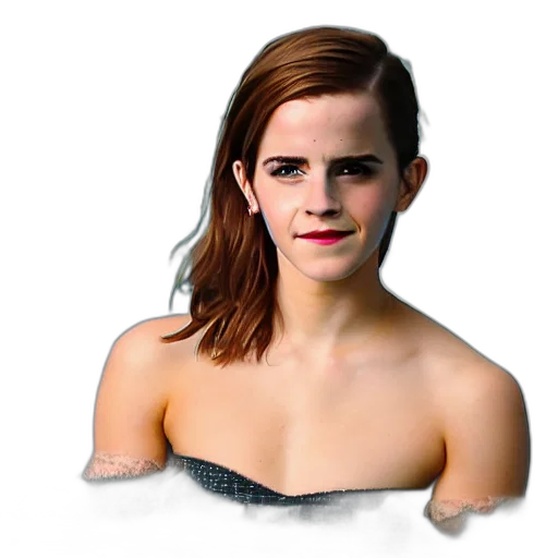 face, hair, dress, mask, photorealistic, cartoon, concept art, 3d render transparent PNG cut-out