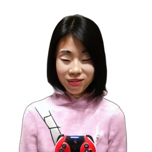 jacket, face, robot, mask, 3d render, photorealistic, pixel art, anime transparent PNG cut-out