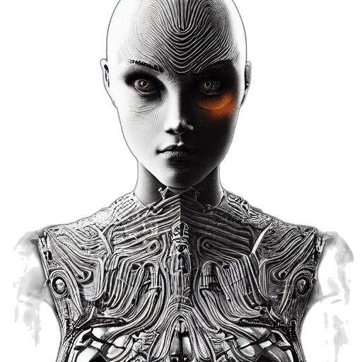 robot, mask, face, dress, concept art, fantasy art, comic book art, 3d render transparent PNG cut-out