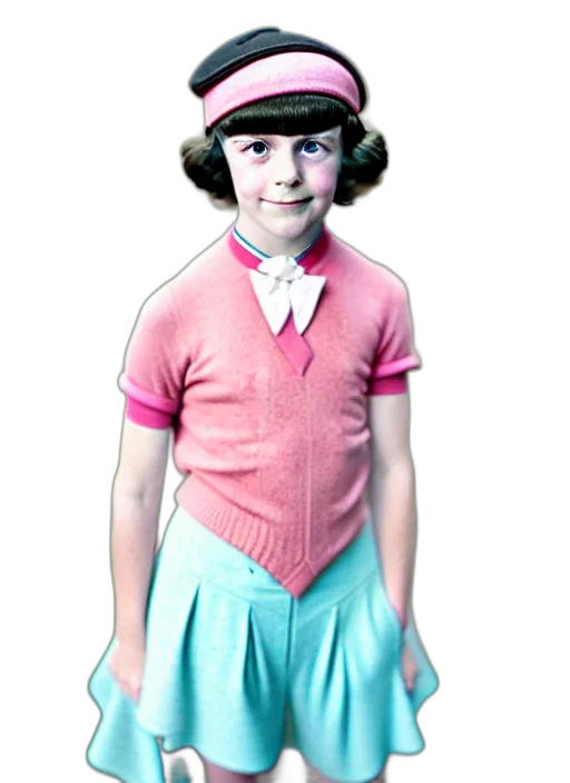 dress, hat, staff, jacket transparent PNG cut-out