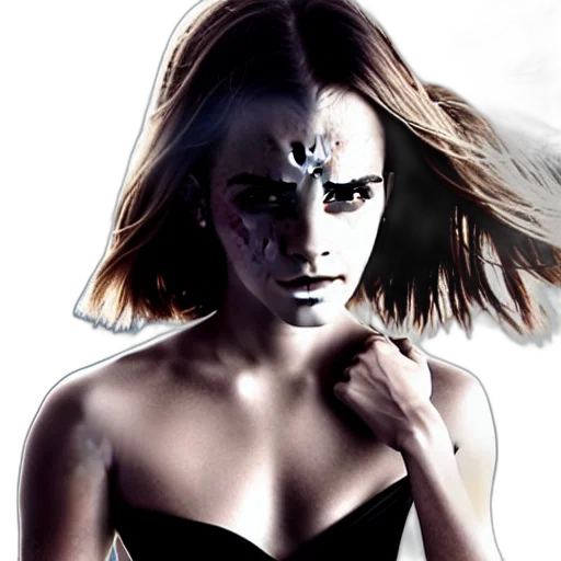 mask, jewelry, photorealistic, comic book art, concept art, fantasy art, dark, emma transparent PNG cut-out