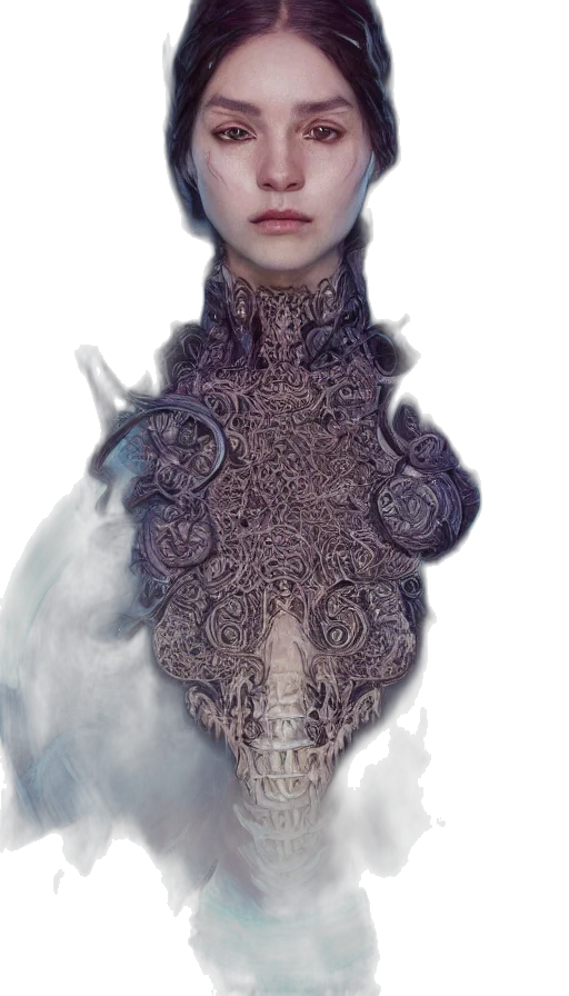 dress, mask, crown, face transparent PNG cut-out