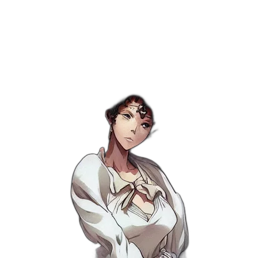 dress, staff, weapon, crown, concept art, comic book art, pixel art, anime transparent PNG cut-out