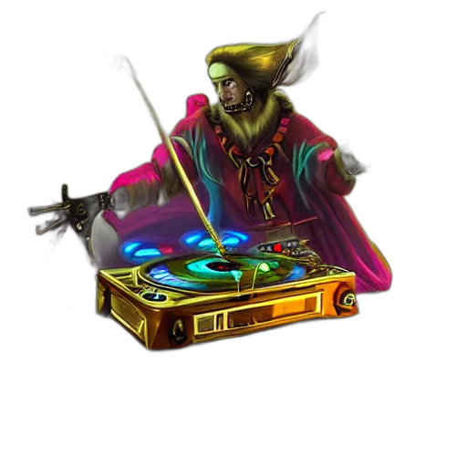 staff, jewelry, weapon, concept art, fantasy art, pixel art, cyberpunk, neon transparent PNG cut-out