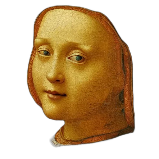 face, mask, hat, crown, photorealistic, 3d render, oil painting, concept art transparent PNG cut-out