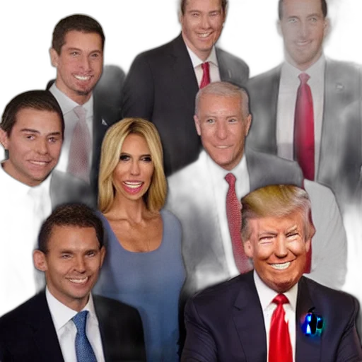 staff, group, photo, donald transparent PNG cut-out