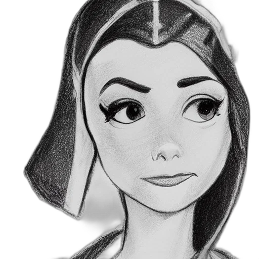face, crown, staff, dress transparent PNG cut-out