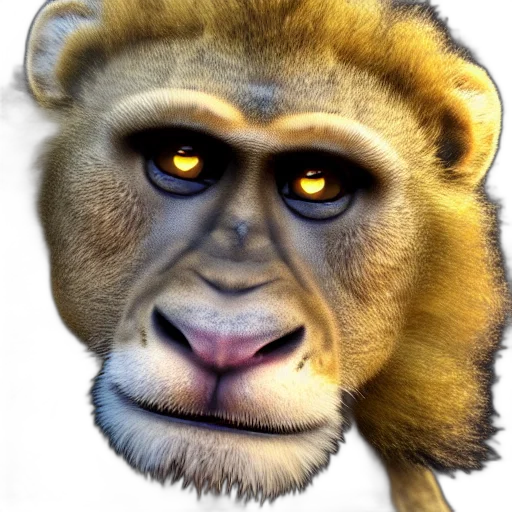 animal, face, creature, staff transparent PNG cut-out