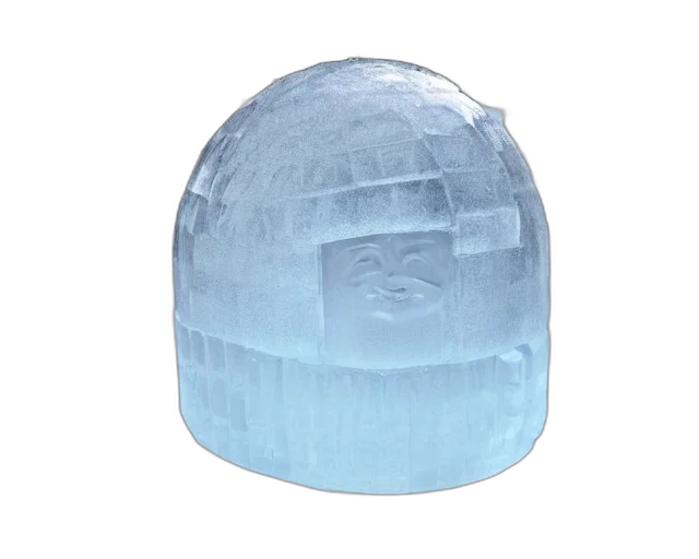 hat, face, bottle, mask, 3d render, vaporwave, ice, sculpture transparent PNG cut-out
