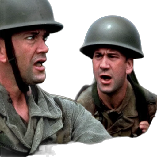 hat, fire, film, still, saving, private, ryan transparent PNG cut-out