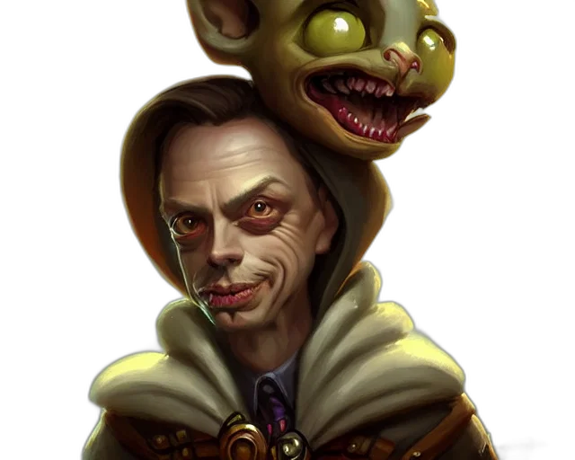 mask, face, staff, creature, concept art, fantasy art, photorealistic, cute transparent PNG cut-out