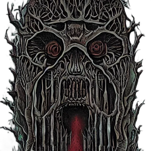 mask, crown, face, creature transparent PNG cut-out
