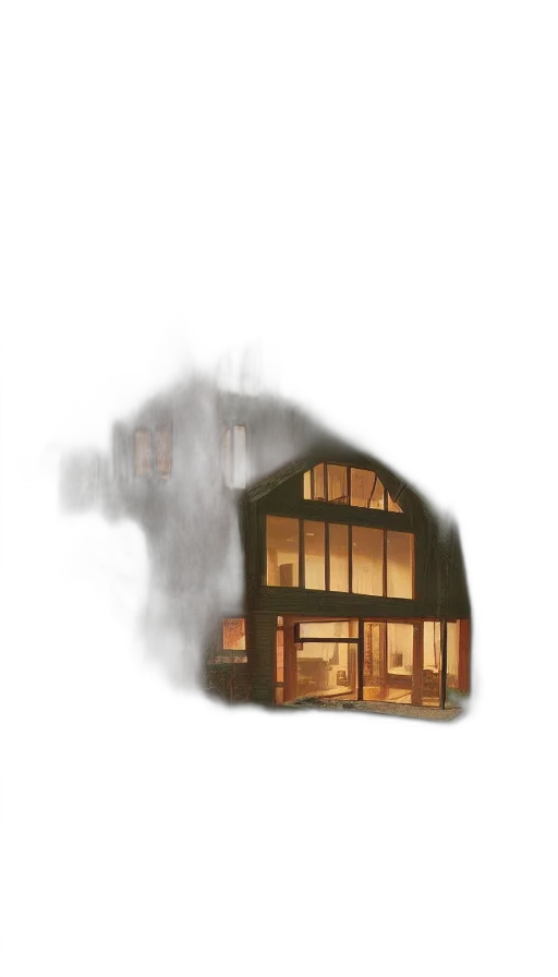 building, furniture, concept art, 3d render transparent PNG cut-out