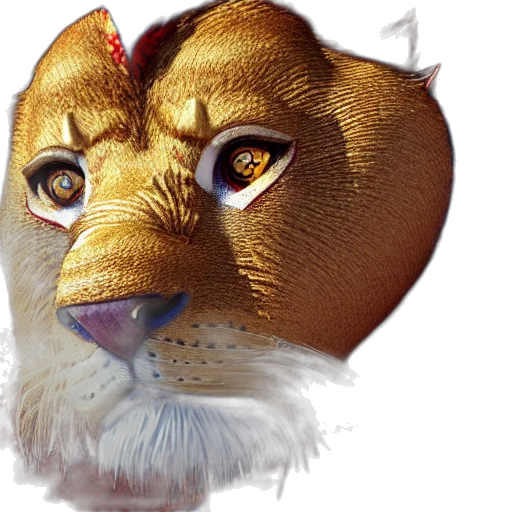animal, crown, mask, face transparent PNG cut-out