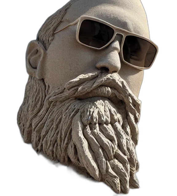 face, mask, hair, 3d render, photorealistic, concept art, cartoon, photo transparent PNG cut-out
