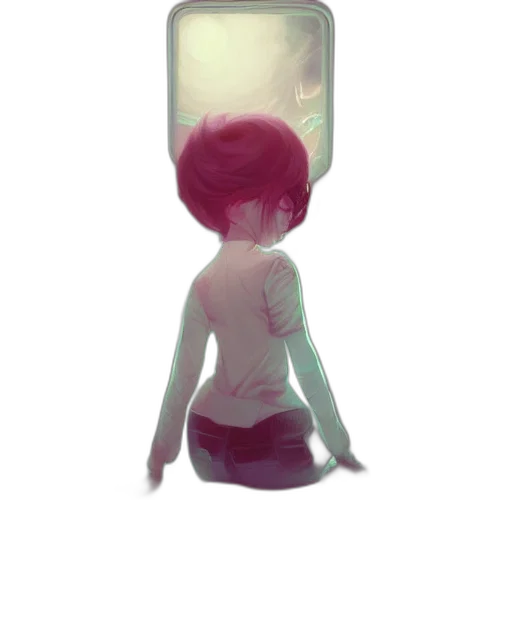 bottle, dress, robot, creature transparent PNG cut-out
