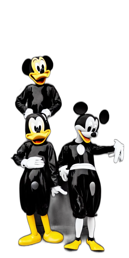 mask, jacket, staff, animal transparent PNG cut-out