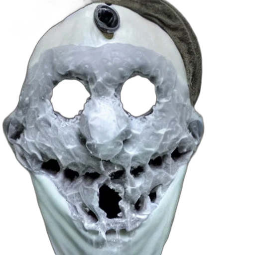 mask, face, creature, jewelry transparent PNG cut-out