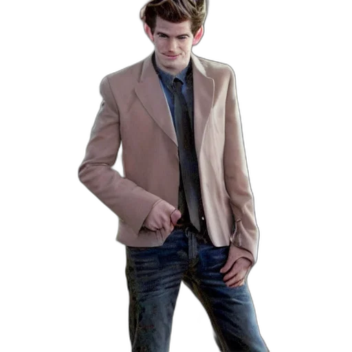 jacket, staff, 3d render, concept art transparent PNG cut-out