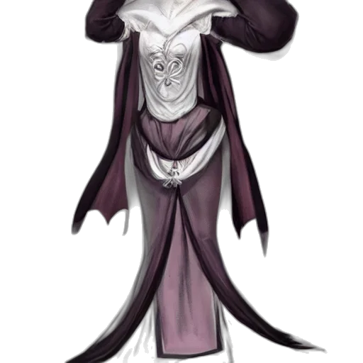 staff, dress, mask, creature transparent PNG cut-out