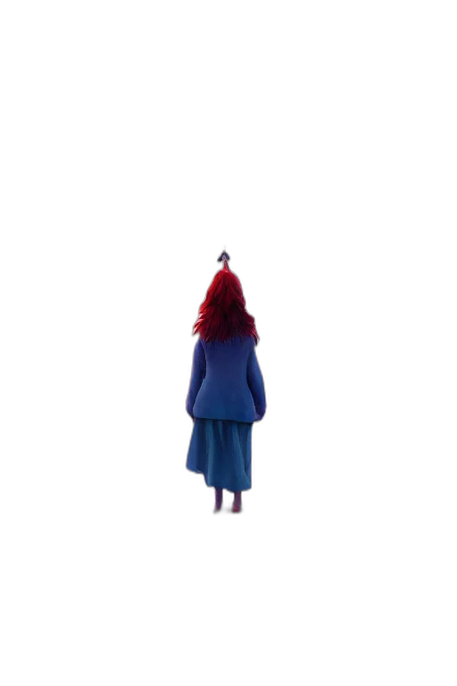 dress, jacket, hat, umbrella, concept art, 3d render, pixel art, watercolor transparent PNG cut-out