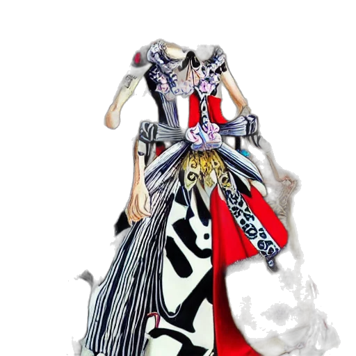 dress, staff, jewelry, crown, concept art, fantasy art, 3d render, photorealistic transparent PNG cut-out