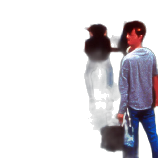 jacket, mask, robot, bottle, 3d render, vaporwave, photorealistic, concept art transparent PNG cut-out