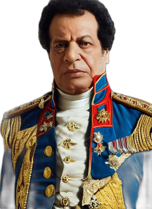 crown, face, staff, jacket transparent PNG cut-out