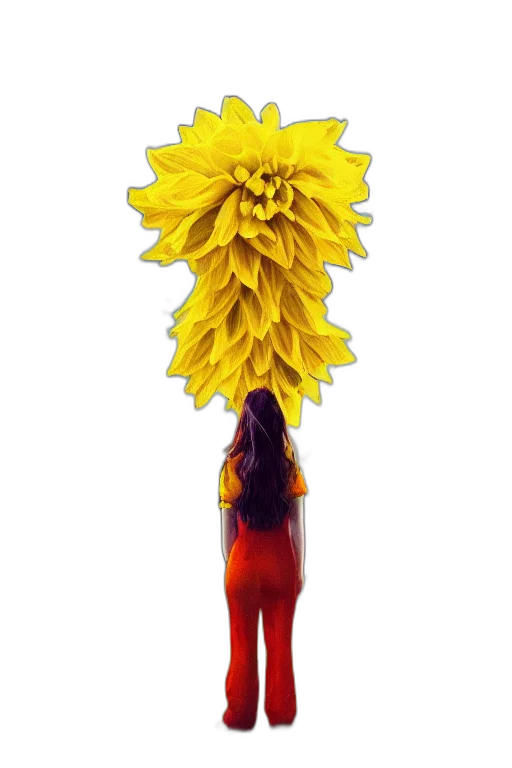 flower, dress, crown, staff, 3d render, concept art, photorealistic, pixel art transparent PNG cut-out